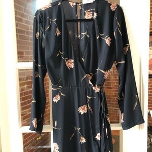 Nordstrom/Lush Navy wrap dress